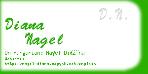 diana nagel business card